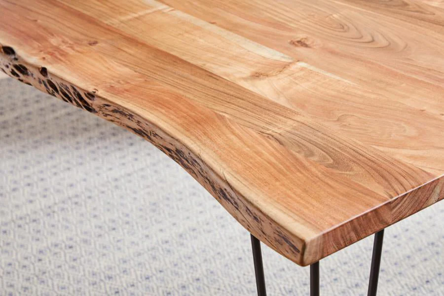 Acacia Live Edge Dining Table - Image 6