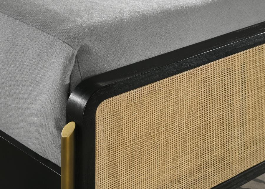 Arianna Black Sand King Bed - Image 6
