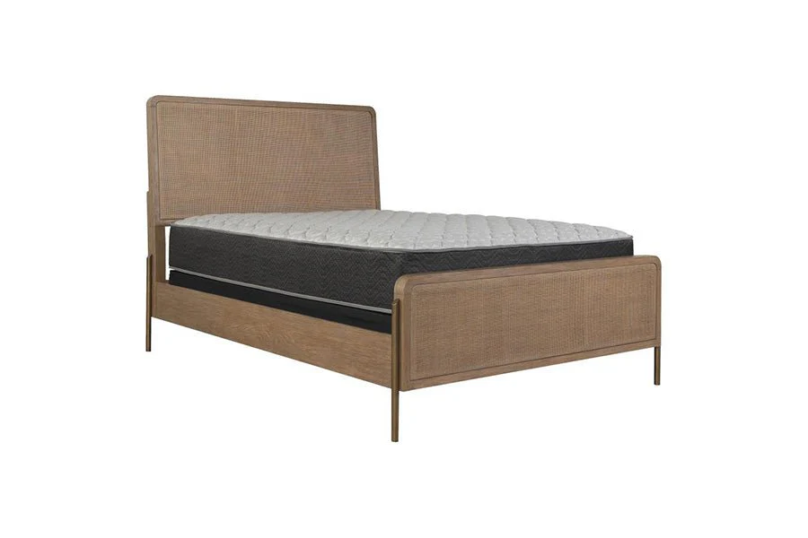 Arianna Sand Rattan King Bed - Image 4