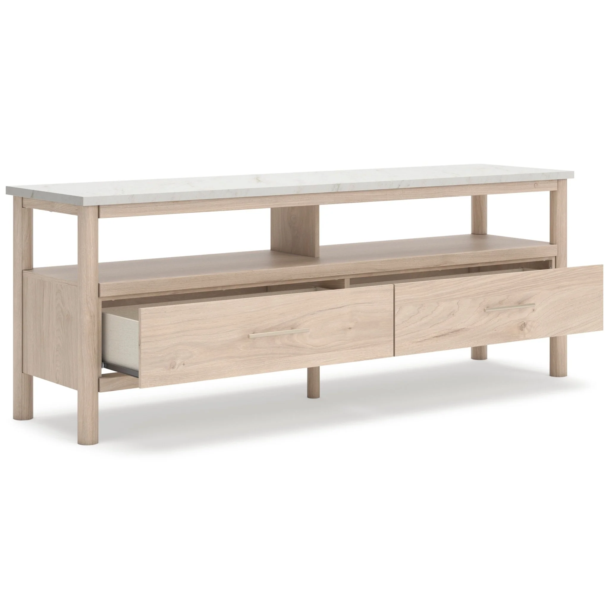 Cadyn Extra Large Light Tv Stand - Image 4