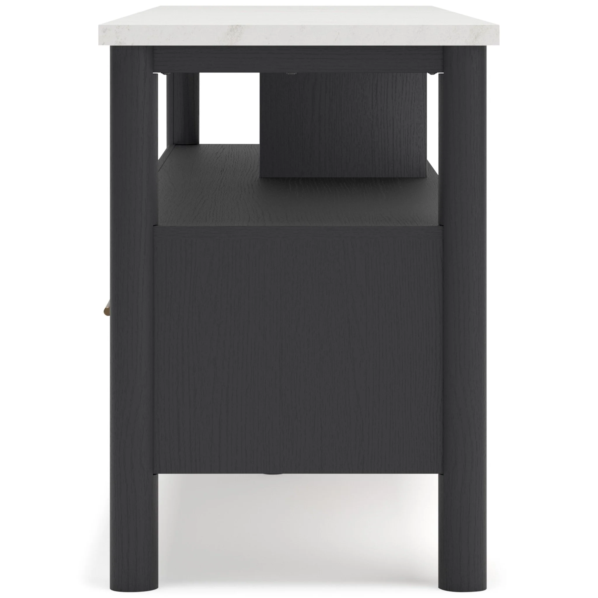 Cadyn Extra Large Dark Tv Stand - Image 10