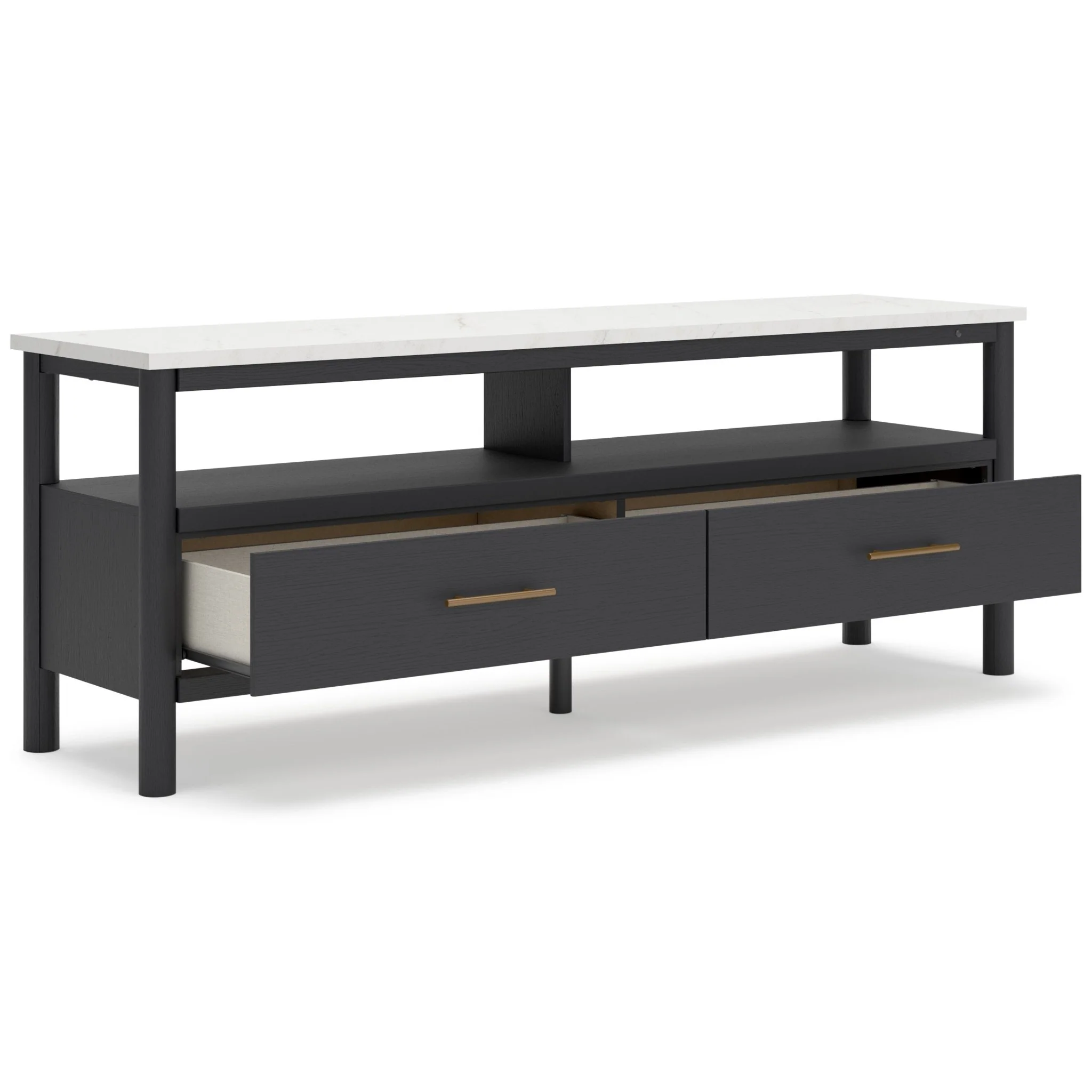 Cadyn Extra Large Dark Tv Stand - Image 4