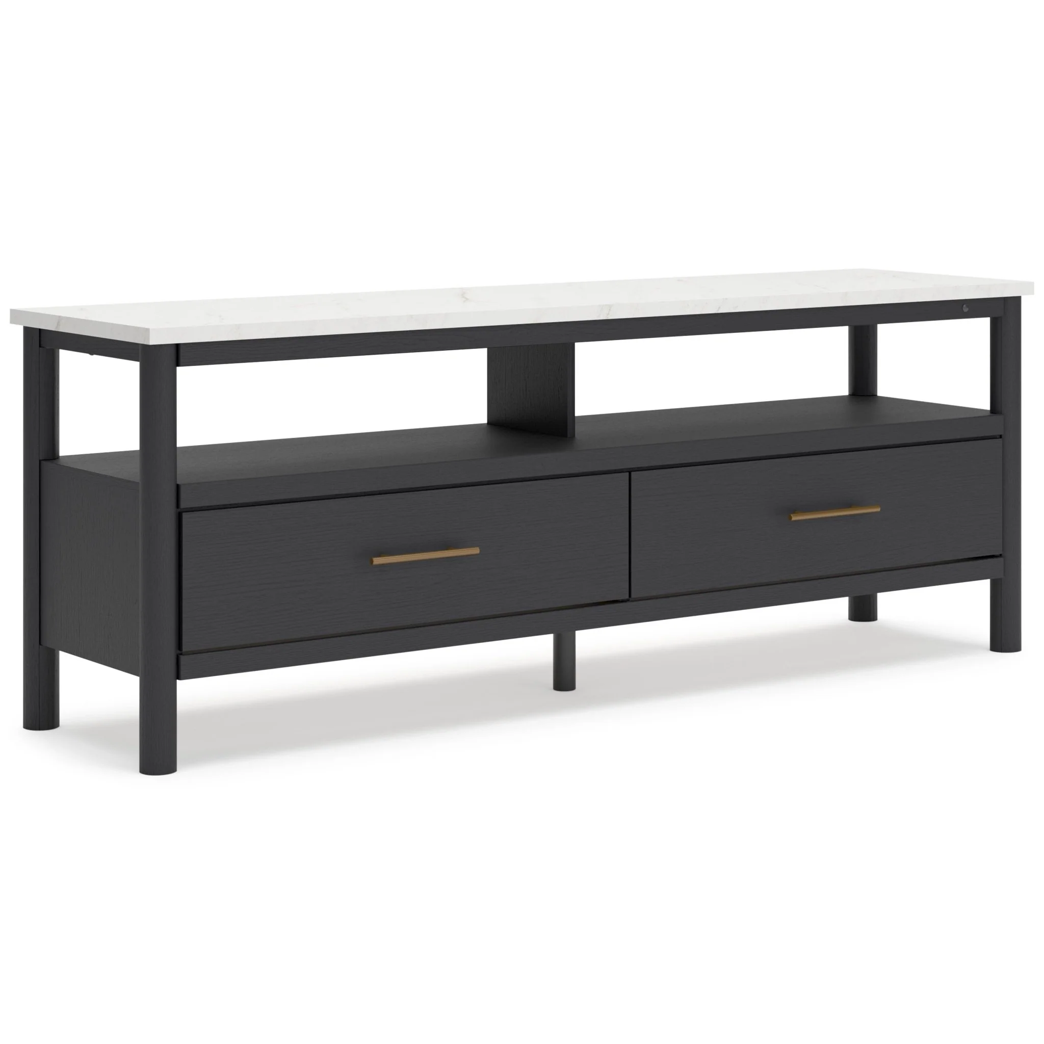 Cadyn Extra Large Dark Tv Stand - Image 5