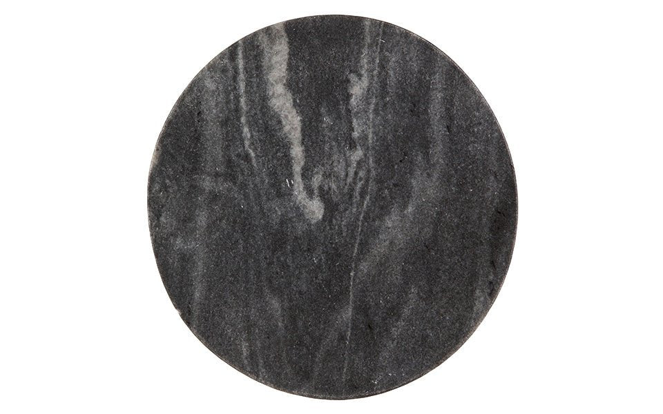 Cary B/W Marble Accent Table - Image 4