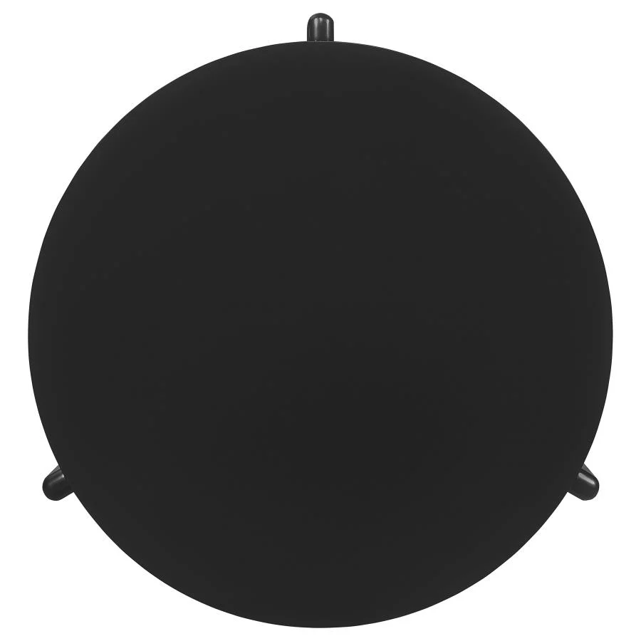 Corey Round Black Coffee Table - Image 4