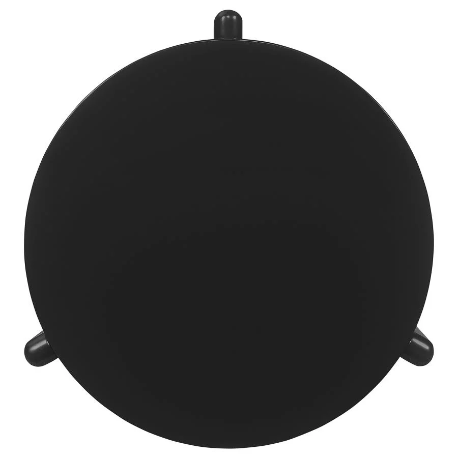 Corey Round Black End Table - Image 4