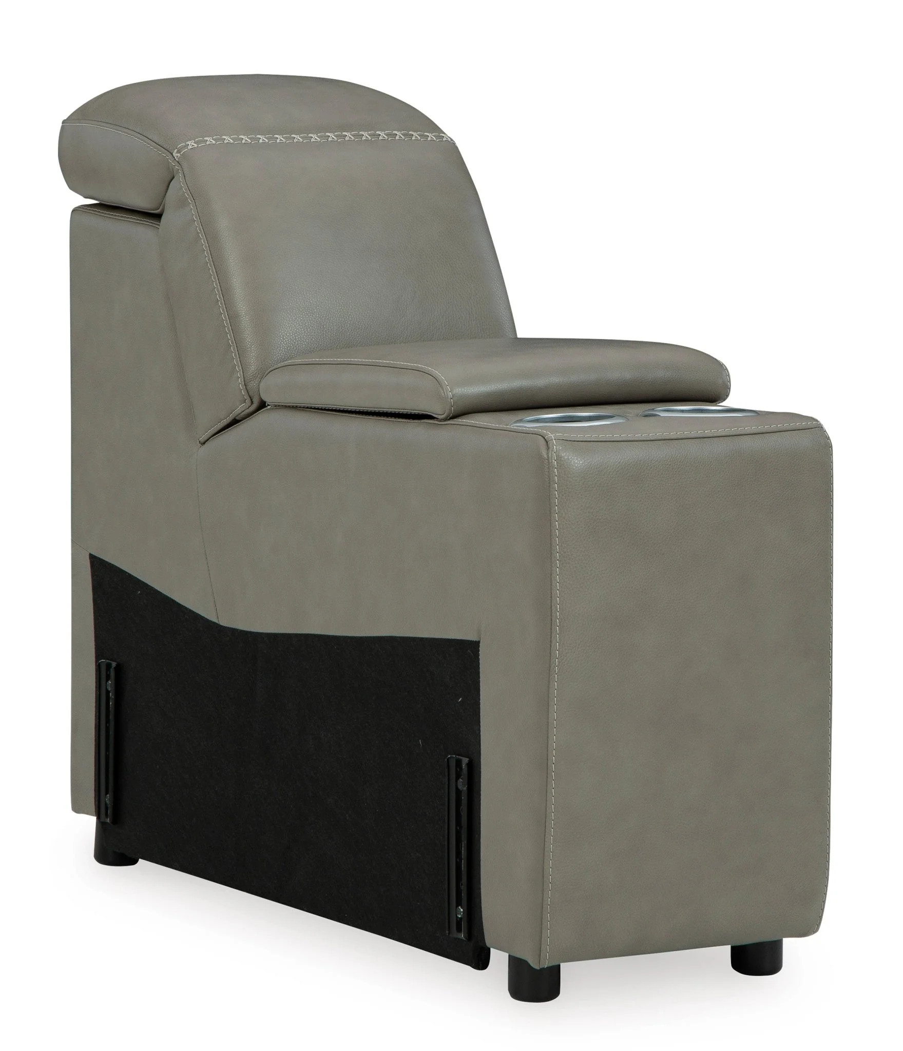 Cori Leather Storage Console - Image 3