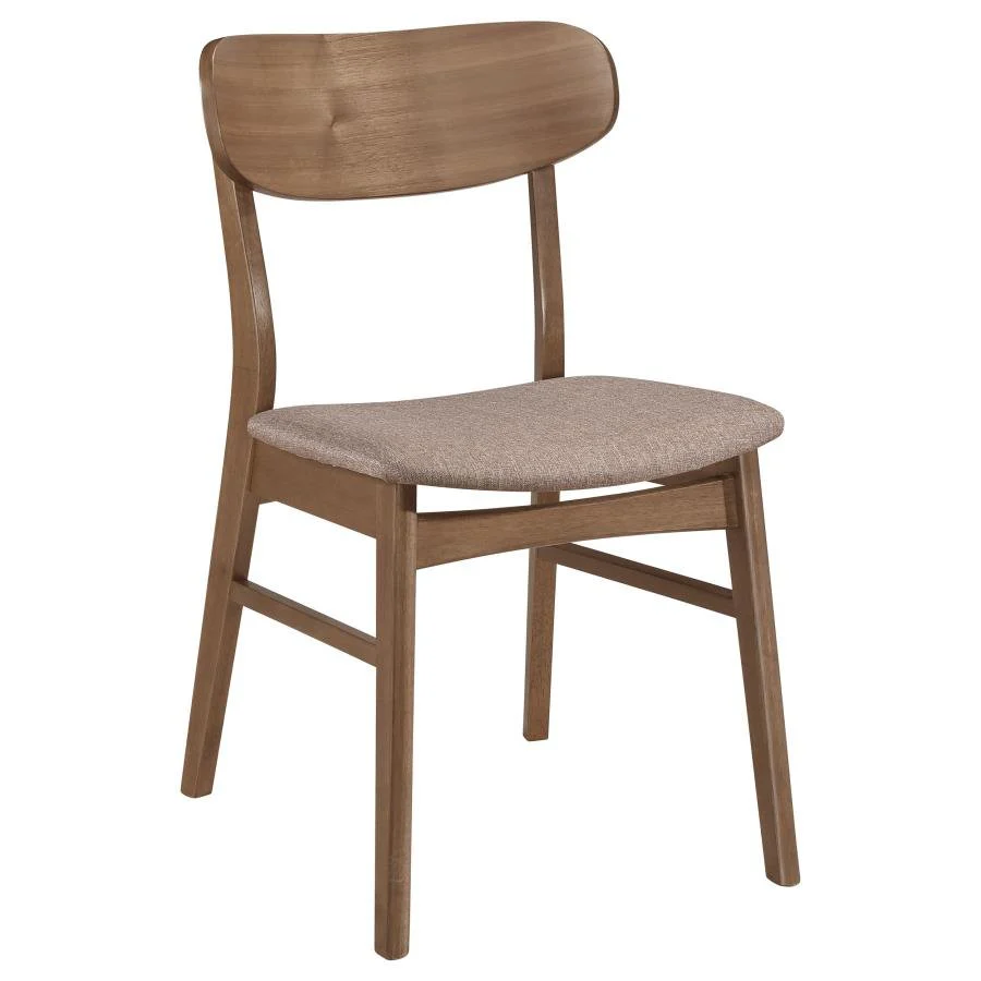 Dora Walnut Dining Chairs (Set of 2) - Image 3