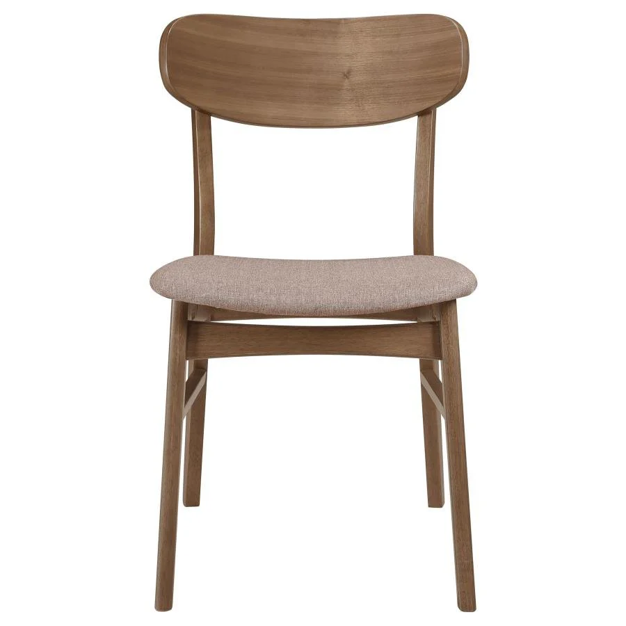 Dora Walnut Dining Chairs (Set of 2) - Image 4