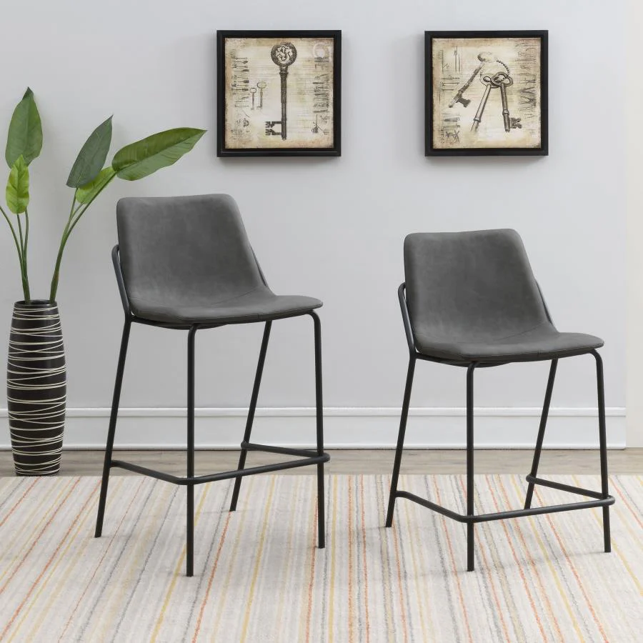Erin Grey Counter Stools (Set of 2) - Image 13