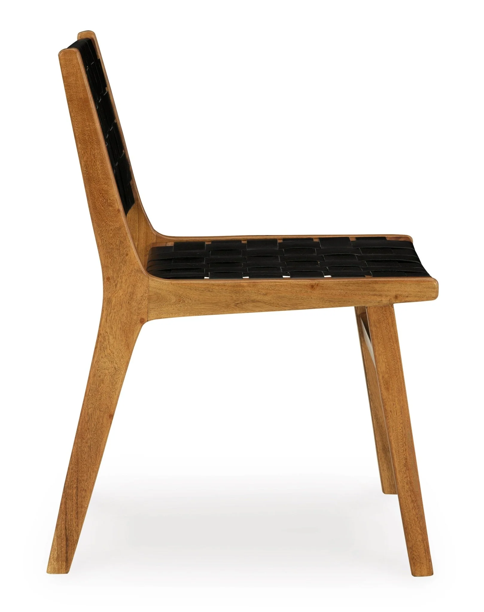 Fortune Leather & Wood Chairs (set of 2) - Image 6