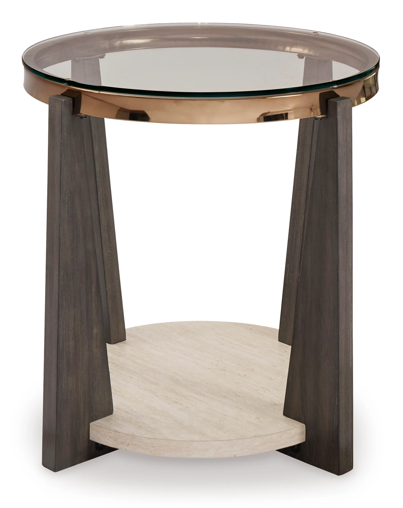 Fran Round End Table - Image 3