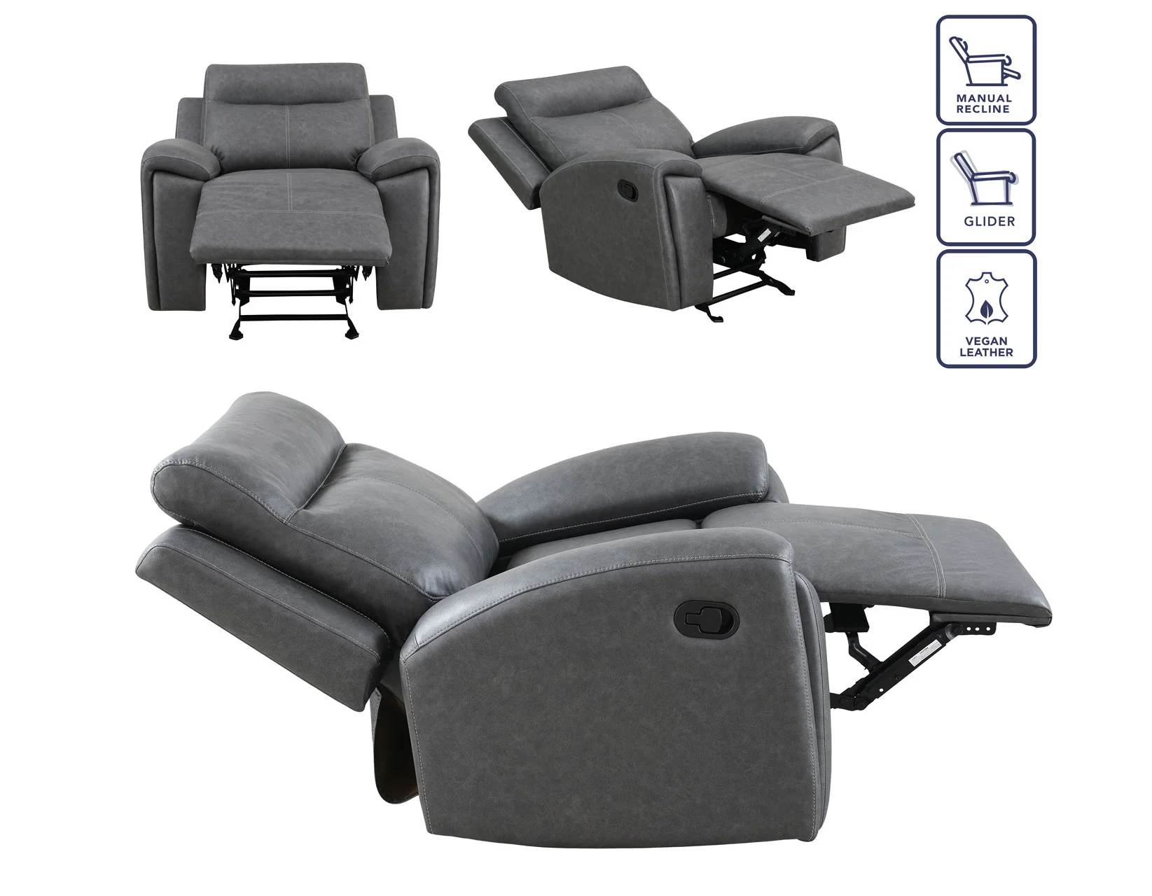 Gavin Glider Recliner - Image 7