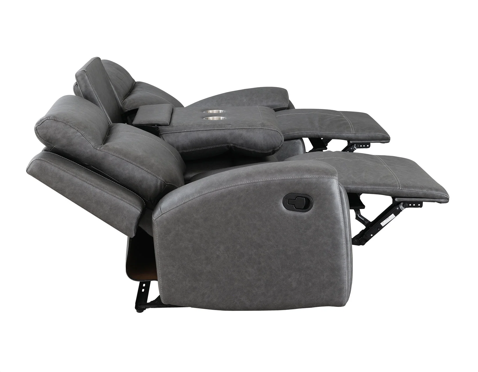 Gavin Reclining Sofa with Drop-Down Console - Image 7