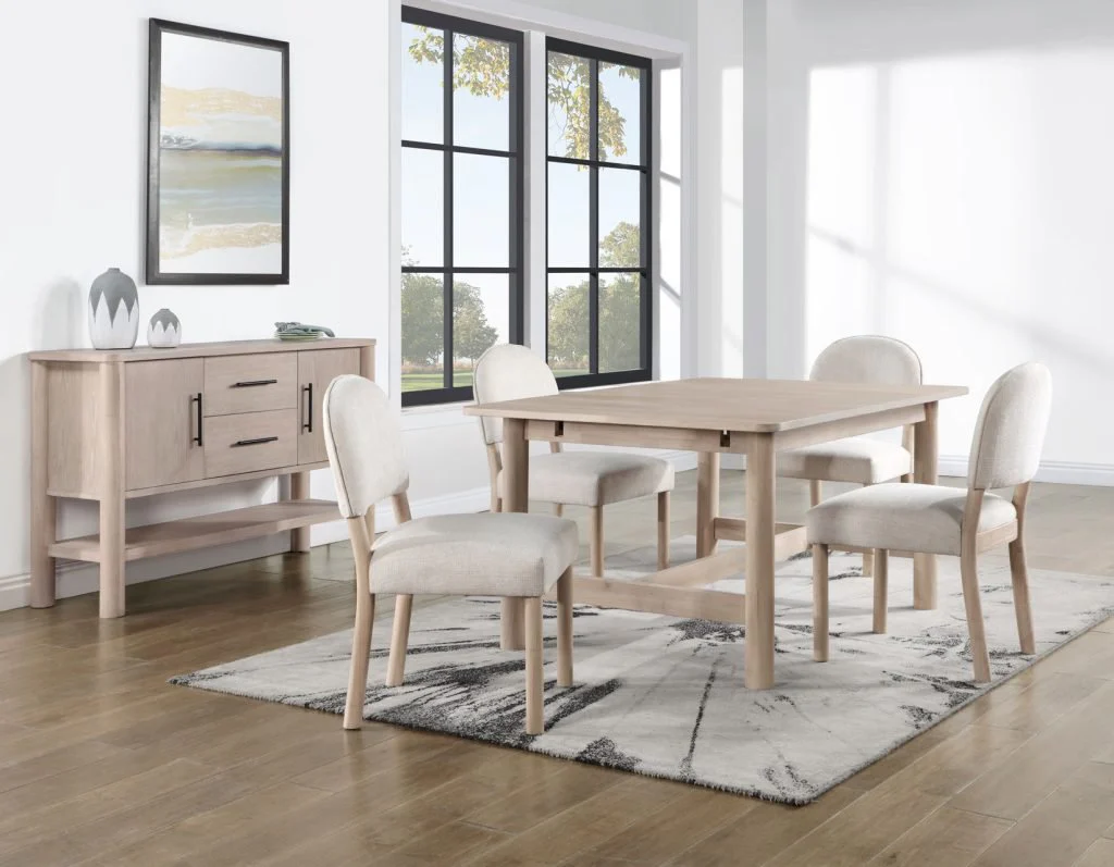 Gemma Rectangle Dining Table Set (6 chairs) - Image 12