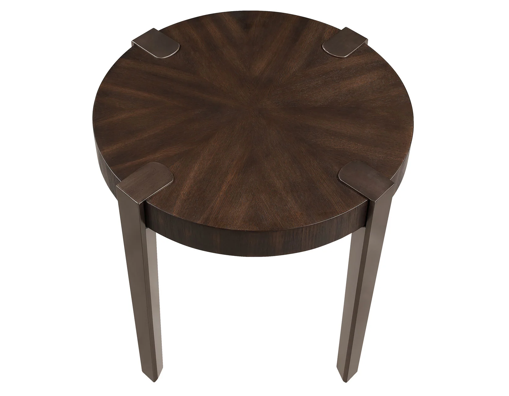 Grace Dark Brown End Table - Image 3