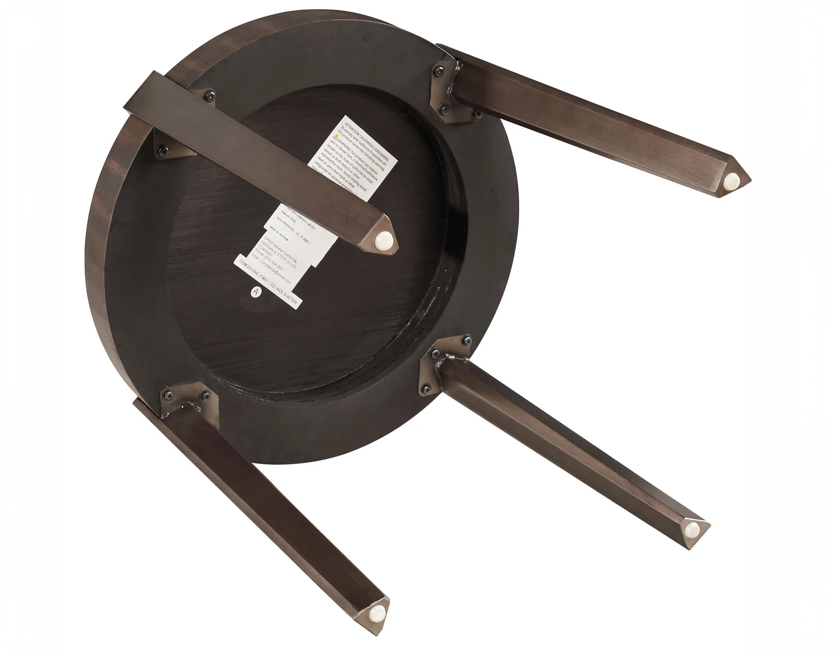 Grace Dark Brown End Table - Image 4