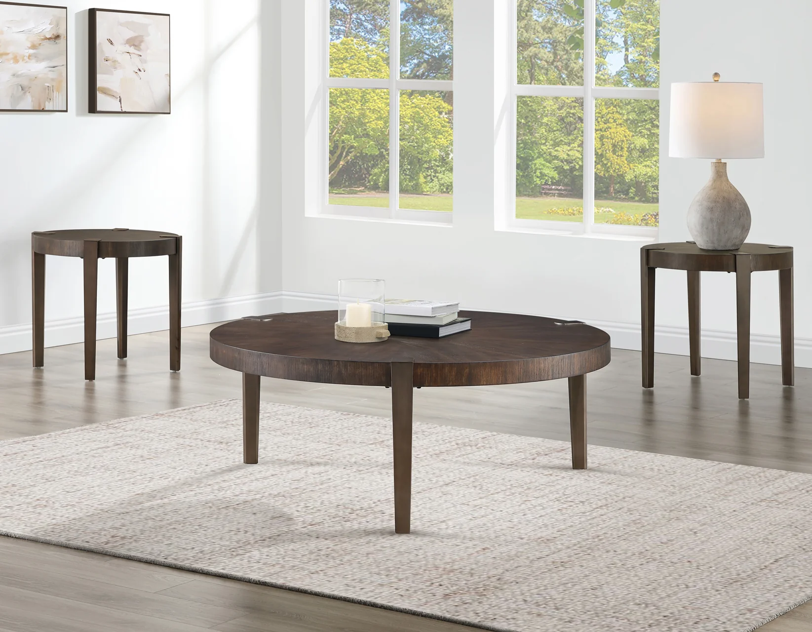 Grace Dark Brown End Table - Image 5