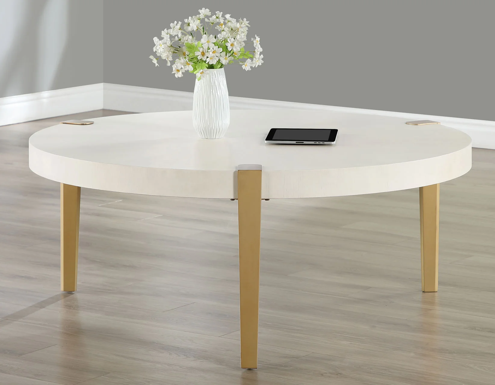 Grace White Coffee Table - Image 4