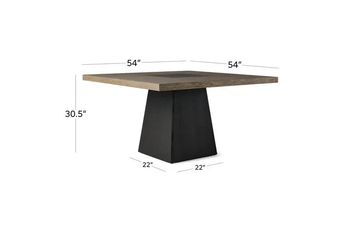 Jessica 54" Square Dining Table - Image 2