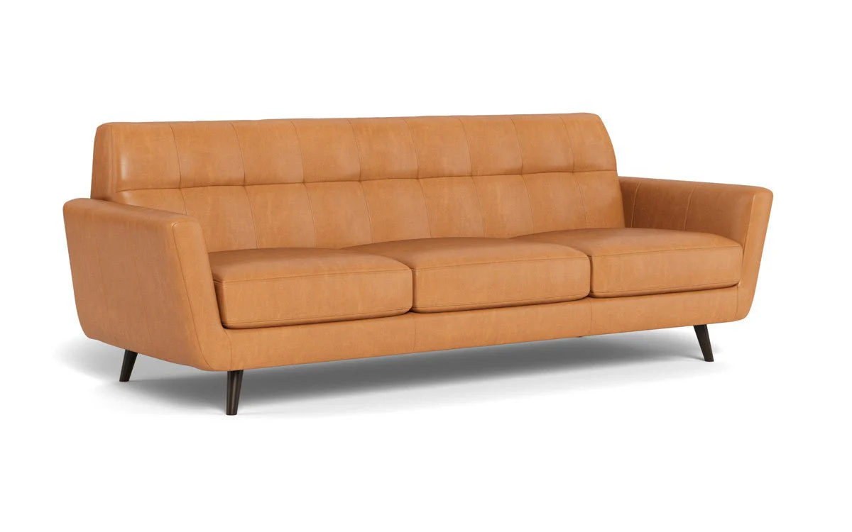 Lamar 96" Leather Estate Sofa - Image 3