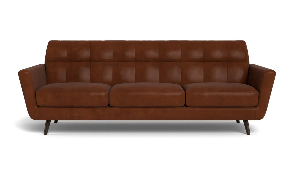 Lamar 96" Leather Estate Sofa - Image 9