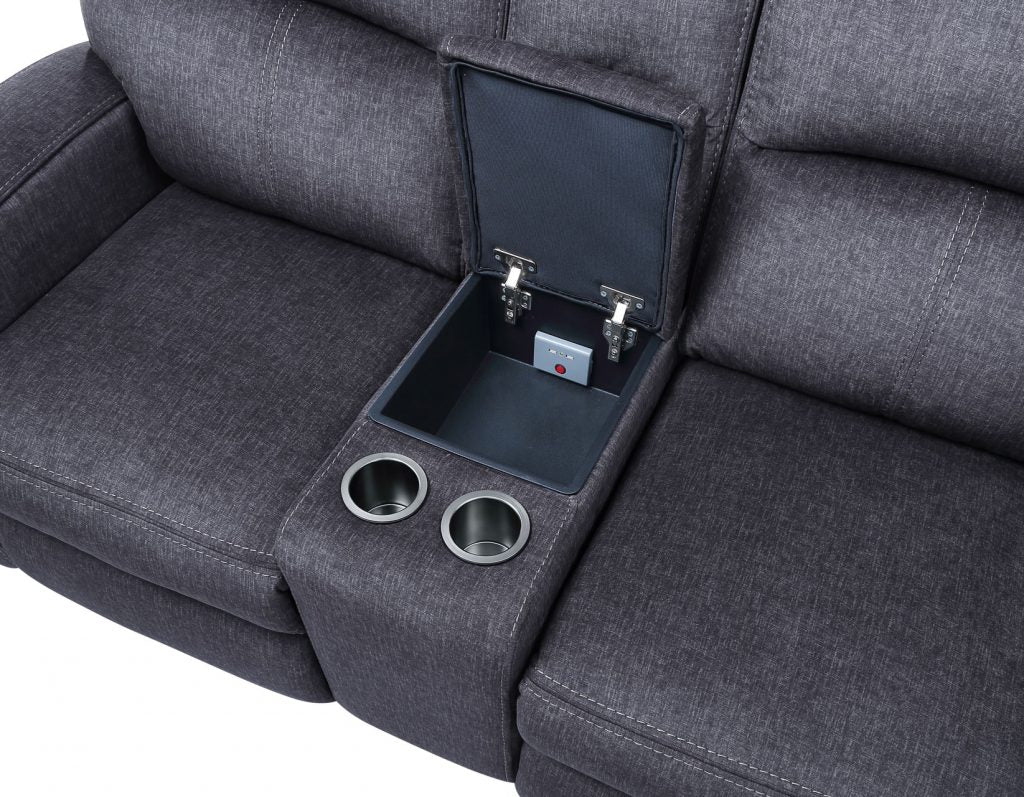 Landon Power Console Loveseat - Image 11