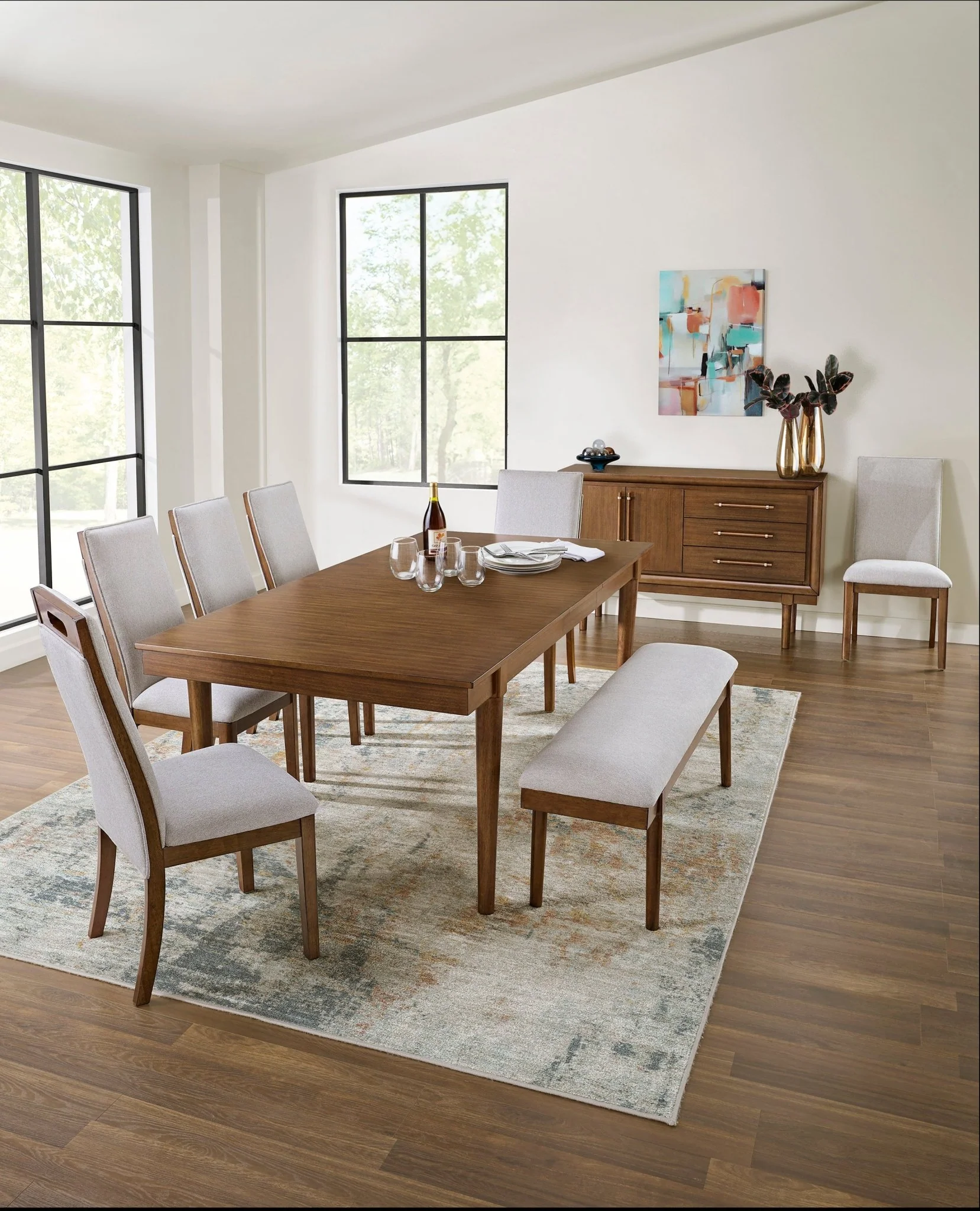 Lynn Large Dining Room Bench - Image 4