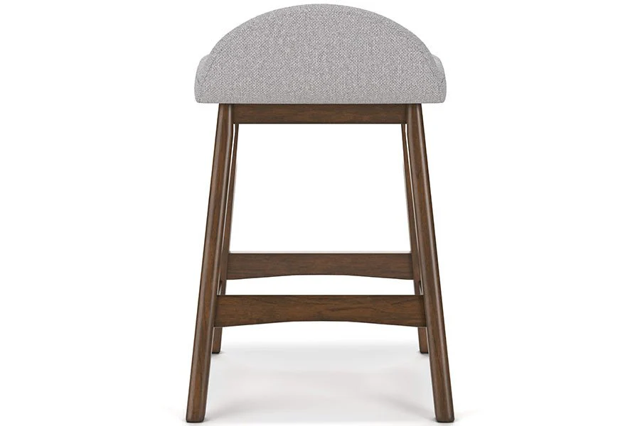 Lynn Gray Upholstered Counter Stools (Set of 2) - Image 6