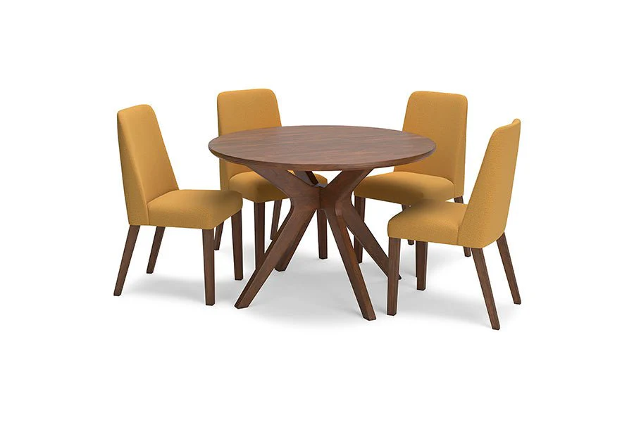 Lynn Mustard Dining Chairs (Set of 2) - Image 13