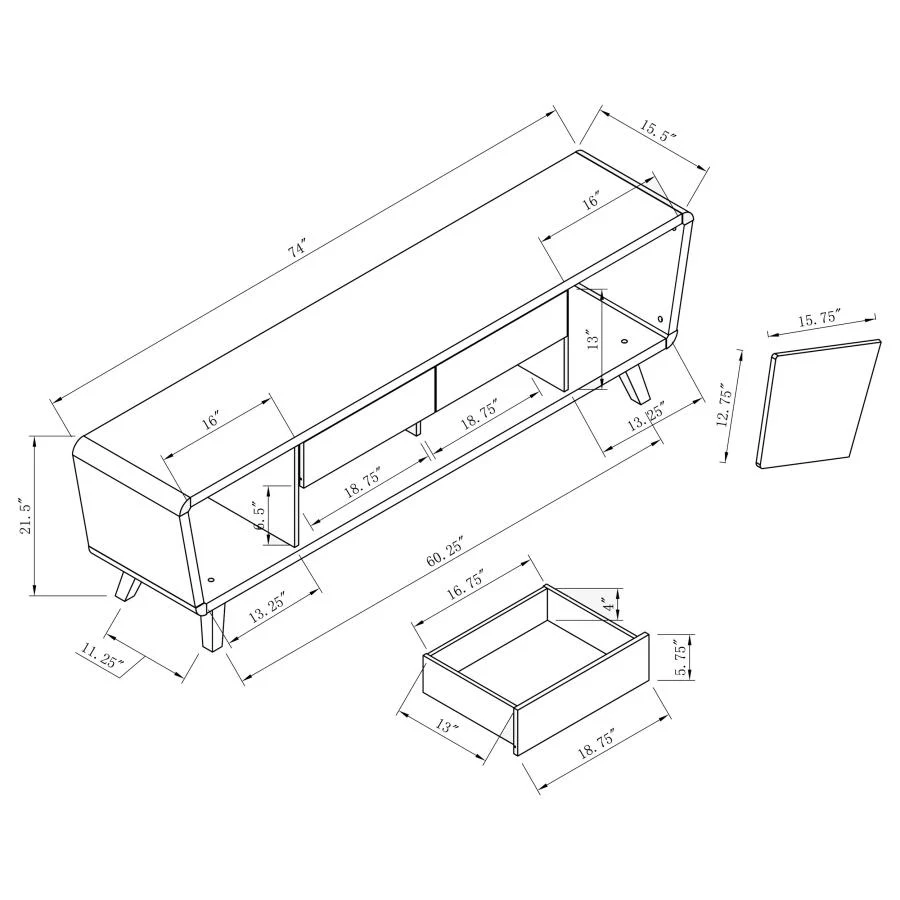 Mad Men TV Console - Image 3