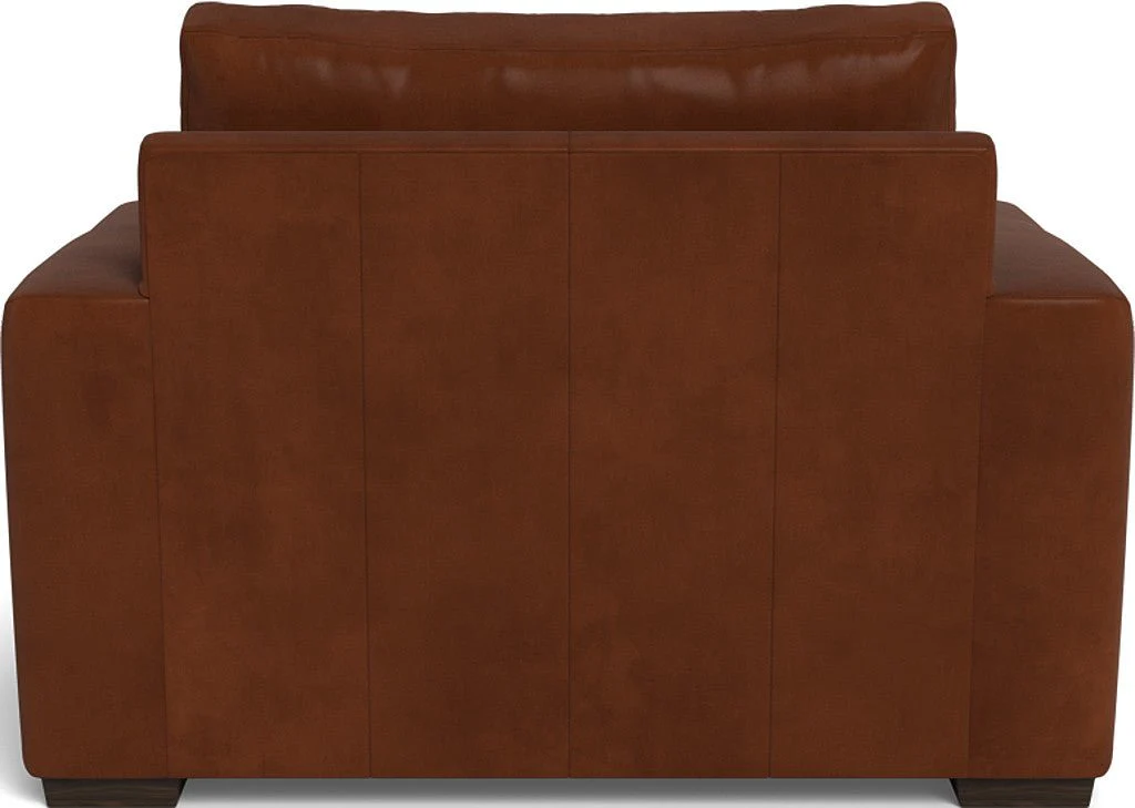 Mas Mesa 52" Deep Leather Arm Chair - Image 10