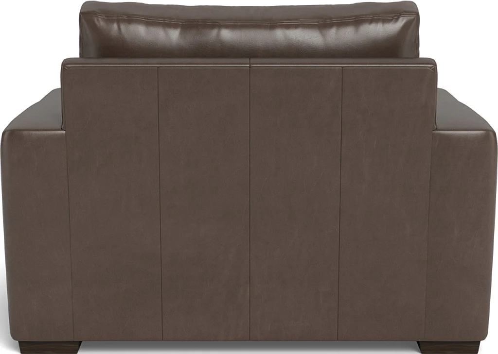 Mas Mesa 52" Deep Leather Arm Chair - Image 13