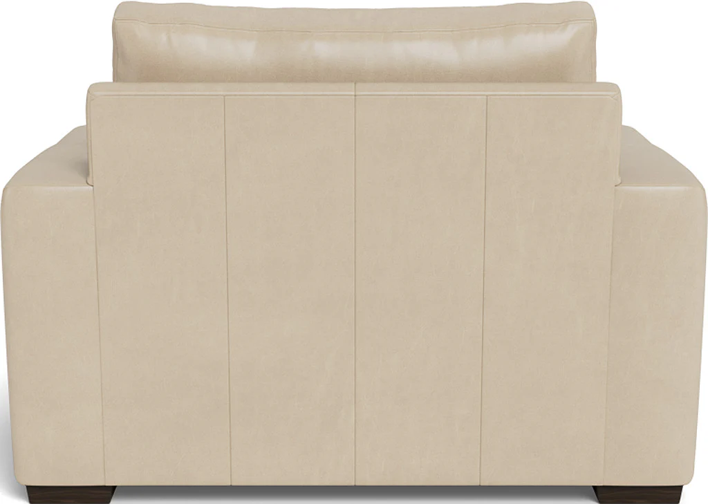 Mas Mesa 52" Deep Leather Arm Chair - Image 16
