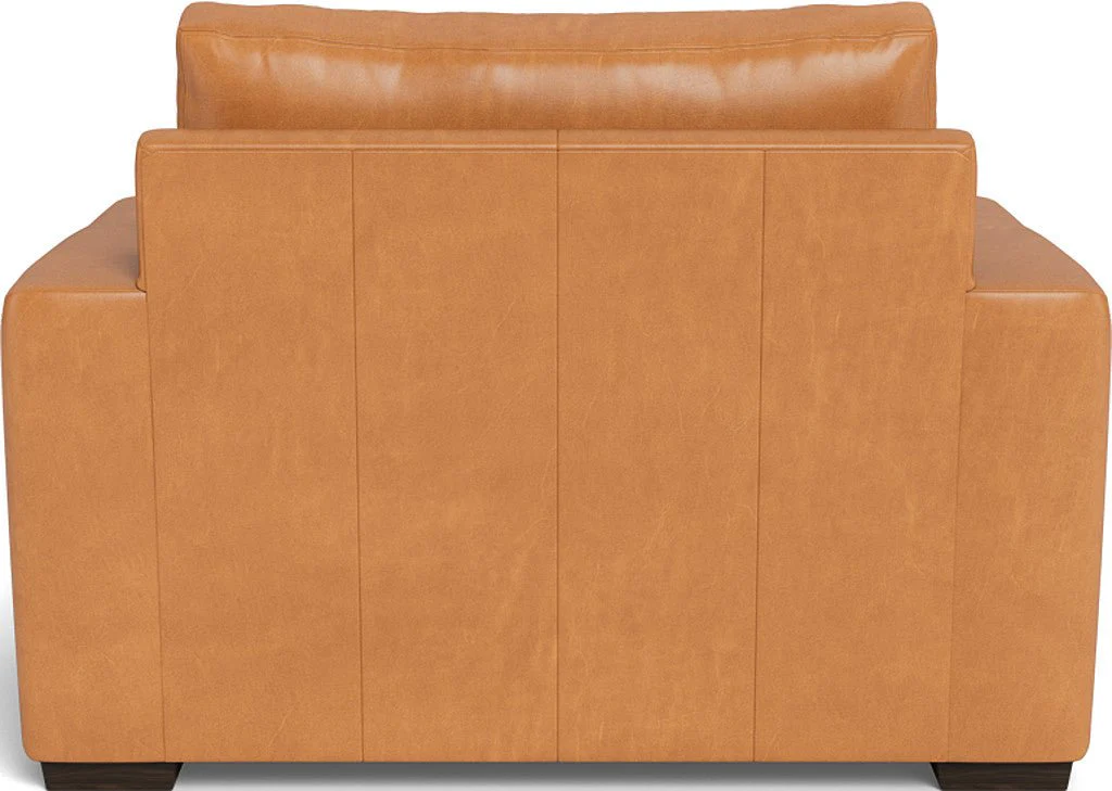 Mas Mesa 52" Deep Leather Arm Chair - Image 19