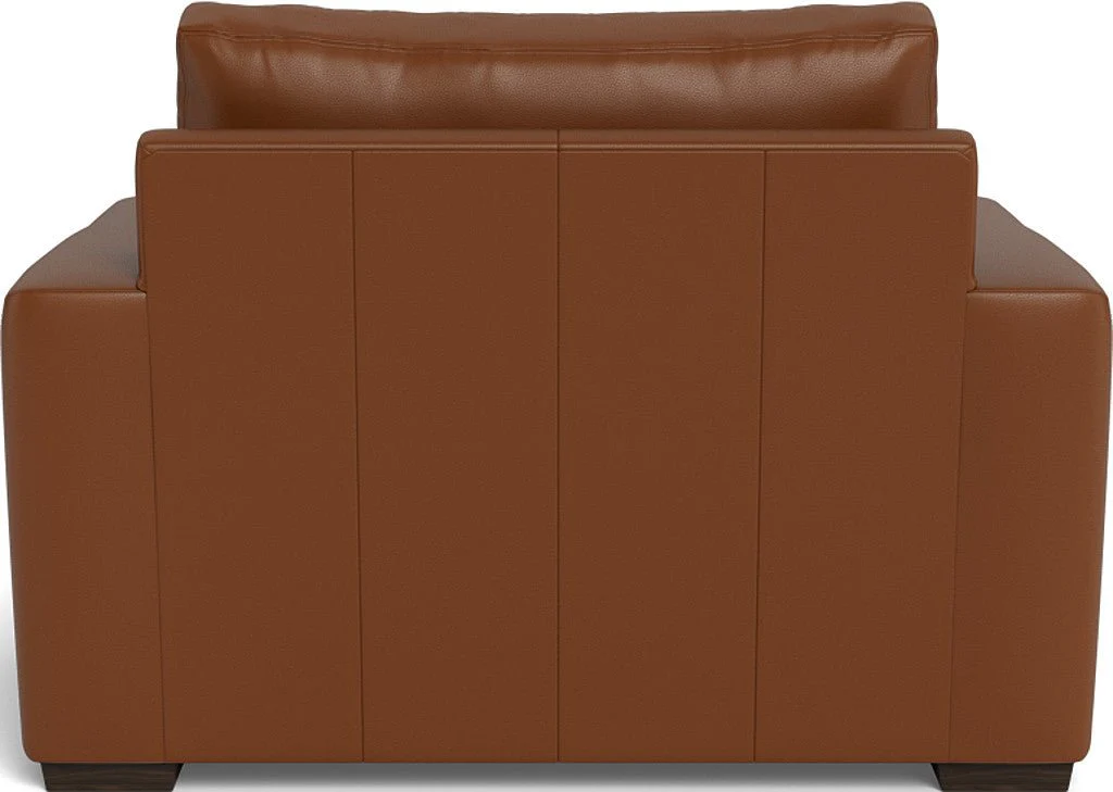 Mas Mesa 52" Deep Leather Arm Chair - Image 28