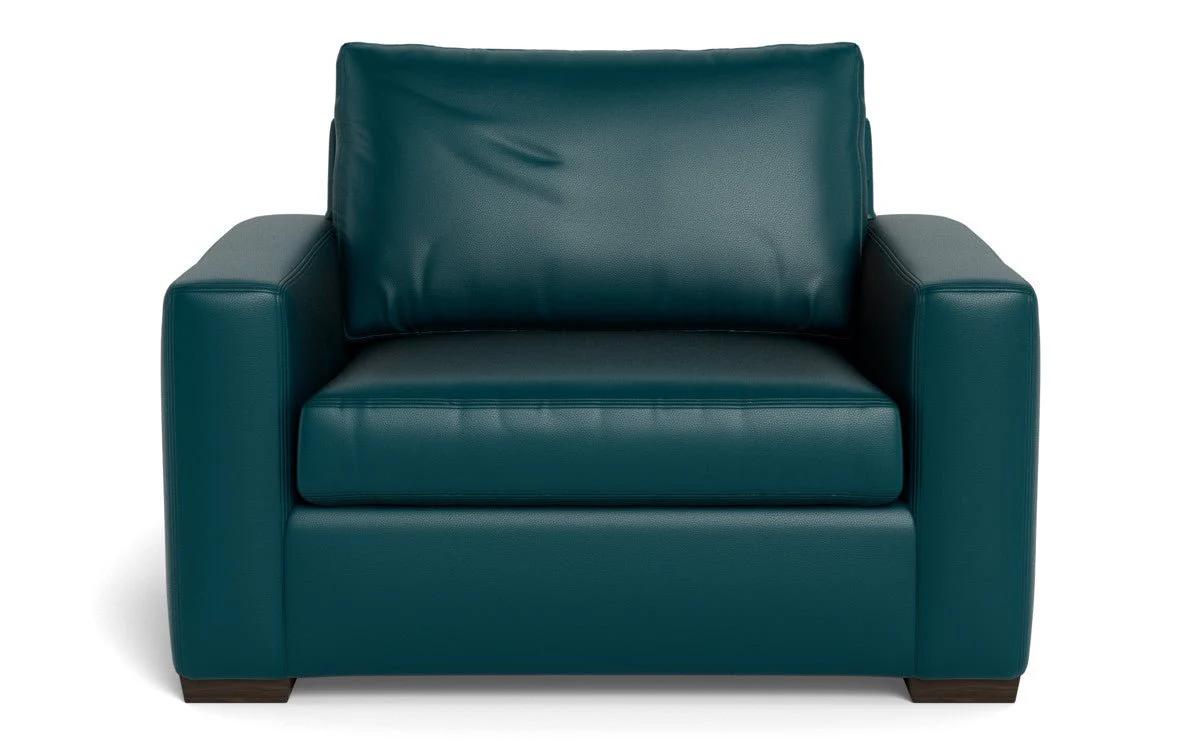 Mas Mesa 52" Deep Leather Arm Chair - Image 38