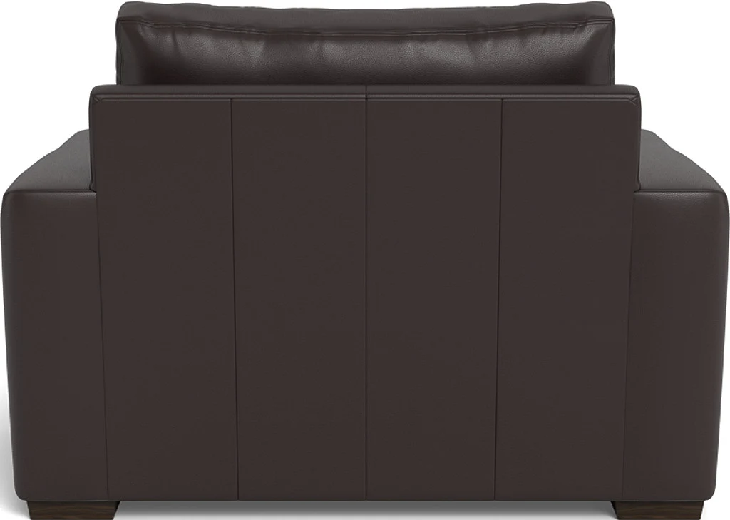 Mas Mesa 52" Deep Leather Arm Chair - Image 43