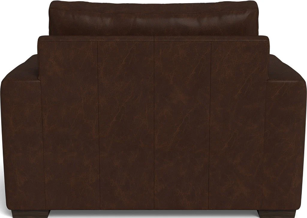 Mas Mesa 52" Deep Leather Arm Chair - Image 5