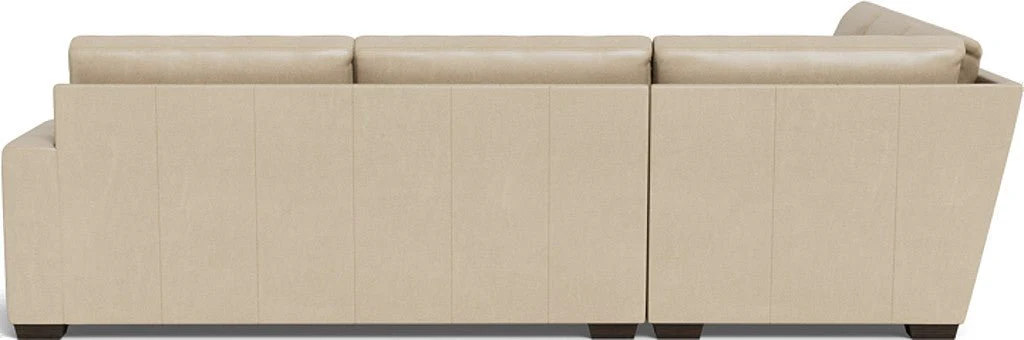 Mas Mesa 127" Deep Leather Corner Sectional - Image 16