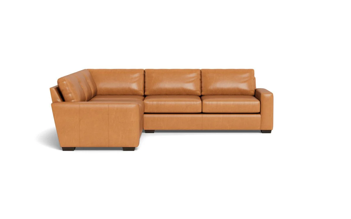 Mas Mesa 127" Deep Leather Corner Sectional - Image 17