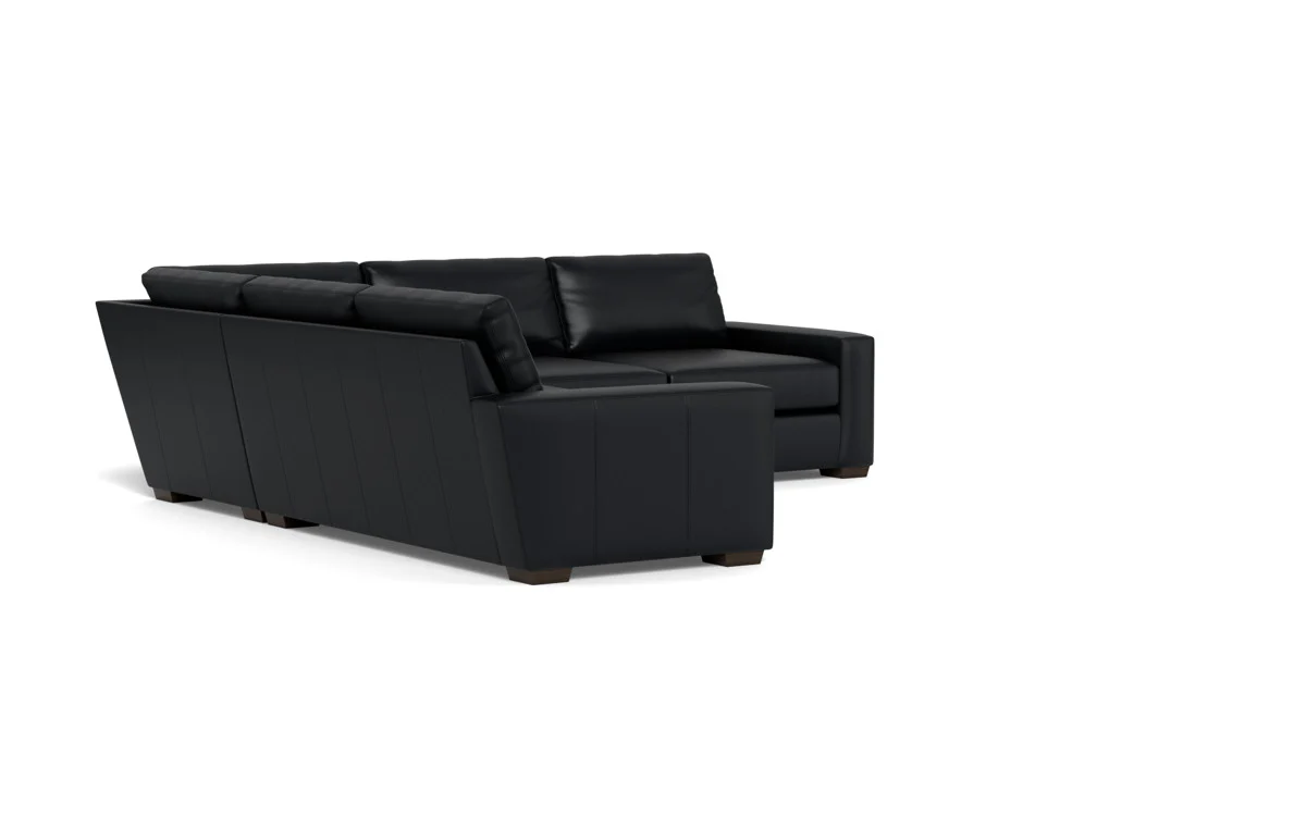 Mas Mesa 127" Deep Leather Corner Sectional - Image 21