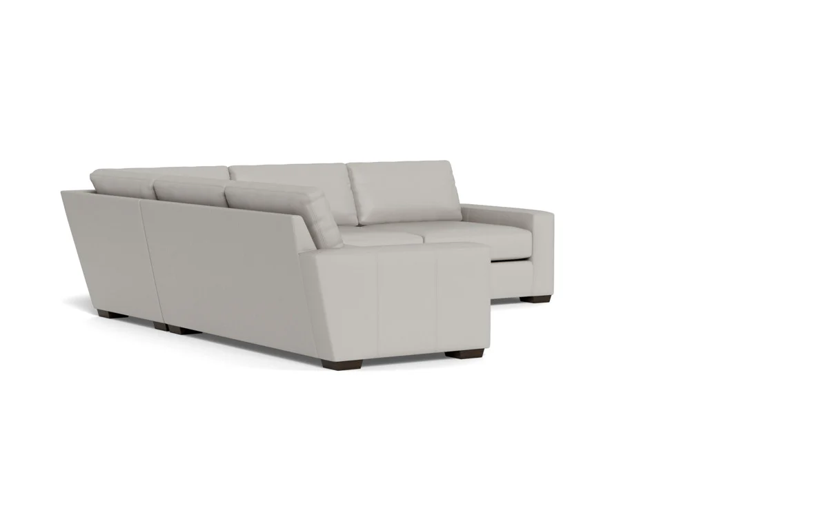 Mas Mesa 127" Deep Leather Corner Sectional - Image 24