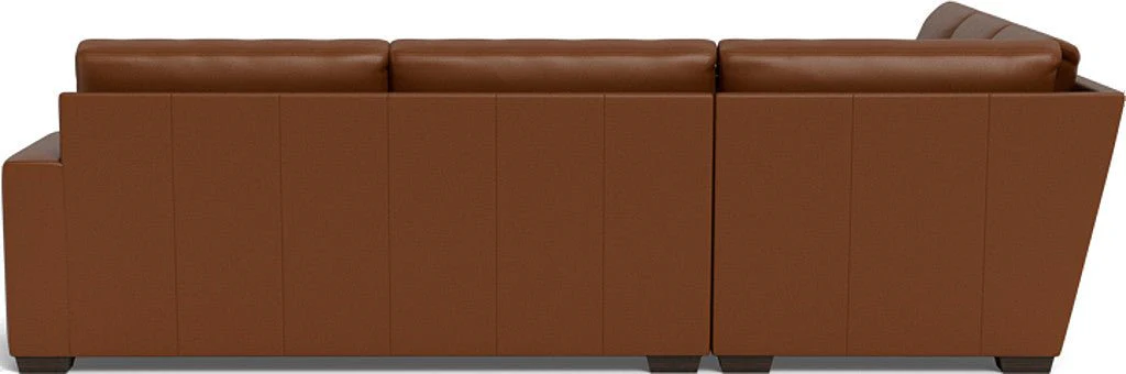 Mas Mesa 127" Deep Leather Corner Sectional - Image 28