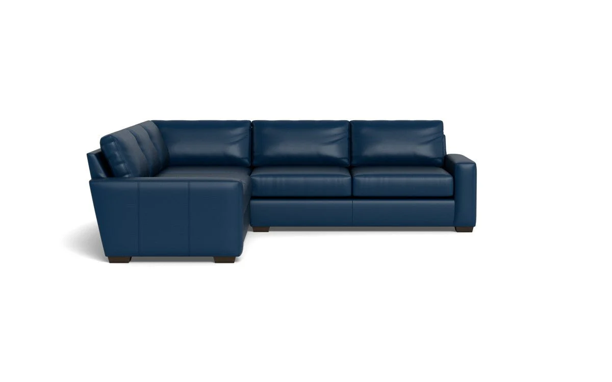 Mas Mesa 127" Deep Leather Corner Sectional - Image 29