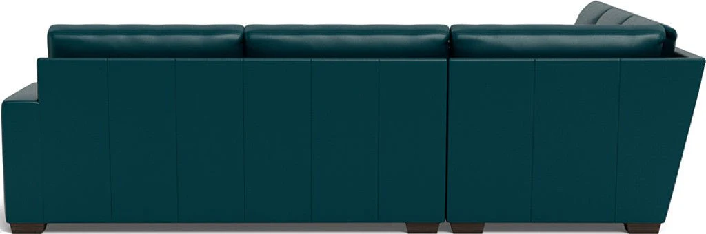 Mas Mesa 127" Deep Leather Corner Sectional - Image 40