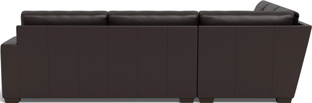 Mas Mesa 127" Deep Leather Corner Sectional - Image 43