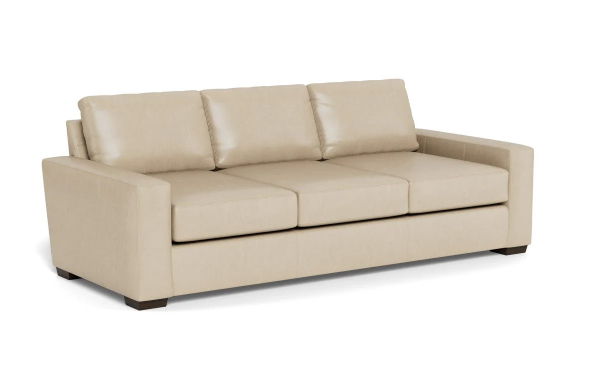 Mas Mesa 101" Deep Leather Estate Sofa - Image 15
