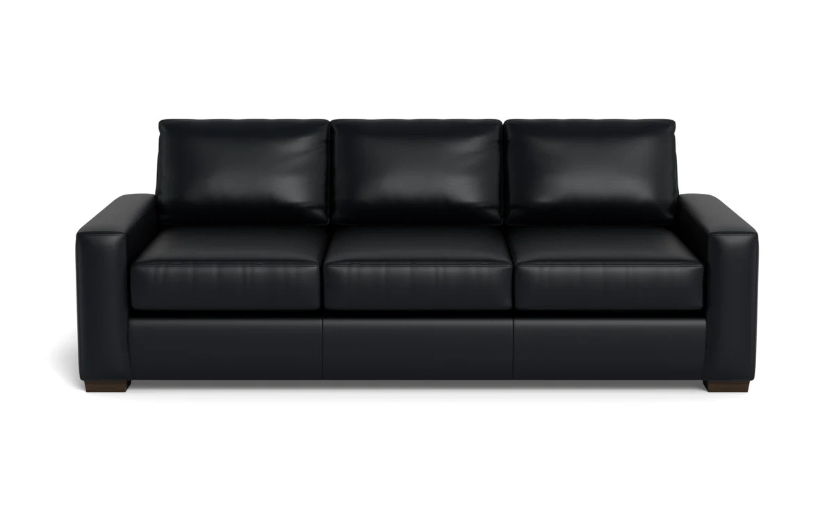 Mas Mesa 101" Deep Leather Estate Sofa - Image 20