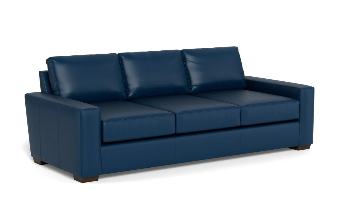 Mas Mesa 101" Deep Leather Estate Sofa - Image 30